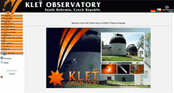 Desktop Screenshot of klet.org